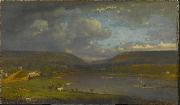 George Inness On the Delaware River Sweden oil painting artist
